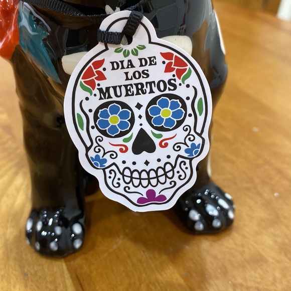 NWT.  BlueSky Clayworks, Day of the Dead cat figurine. - Picture 7 of 11
